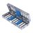 Cassette inox 18 x 7 cm - Cassette pour 2 turbines