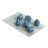 Lot de 6 Tubes Silicones N°1 - La pochettes contenant 6 tubes