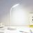 Lampe De Bureau Sans Fil Rotatif À 360c Blanc