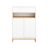 Sobuy Meuble À Chaussures Blanc Avec 1 Tiroir 60x34x85cm Nordique Fsb97-nw