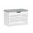 Sobuy Banc De Rangement À Chaussures 2 Étages Gris Clair 60x30x42cm Fonctionnel Fsr25-hg