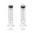 Seringue OMNIFIX Luer excentré - Boîte de 100 seringues 10 ml