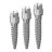 Screw-Posts Inox I-Post - Boîte de 12