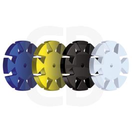 Safety Memo Disc - 100 disques transparents