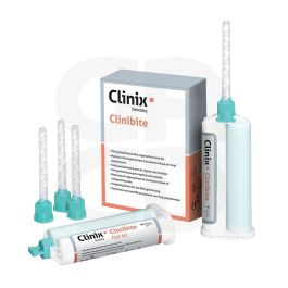 Clinibite Extra-Fast - 2 cartouches 50 ml + 12 embouts-mélangeurs