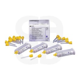 Express Classic Light Medium Normal Set - Boîte de 4 cartouches de 50 ml + 20 embouts mélangeurs jaunes
