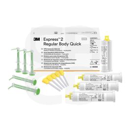 Express 2 Regular - Regular Normal Set (4 cartouches 50 ml + 10 embouts mélangeurs Garant jaune)