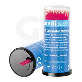 Micro applicateurs regular bleu rose - 4 tubes de 100
