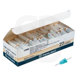 Aiguilles stériles périapicales 30 g - 0,30 mm longueur 16 mm - Boîte de 100 aiguilles