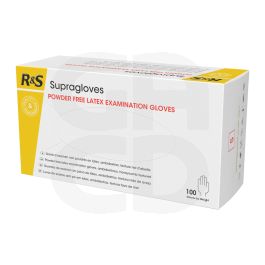 Gants Latex Supragloves Non Poudré Beige XS - 5/6 - Boîte de 100