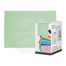 Serviettes dentaires dry-back 3 plis citron vert medicom - 100