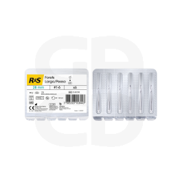 Forêts LARGO/PEESO n°4 Longueur 32 mm - Blister de 6 forêts stériles