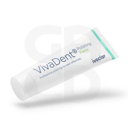 Vivadent Pâte à polir goût pomme grain moyen - Tube de 80 g