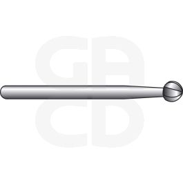 Fraises diamantées forme boule N° 801 ISO 009 Moyen LT 19 lt 0,9 - Boîte de 5