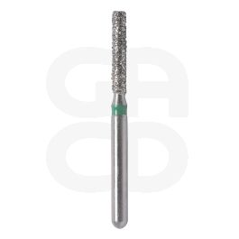 Fraises diamantées Cylindrique à extrémité plate Moyen D2 ISO 016 - Boîte de 5