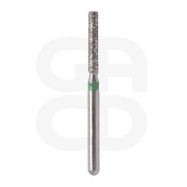 Fraises diamantées Cylindriques à extrémité arrondie Moyen D31FR ISO 012 - Boîte de 5