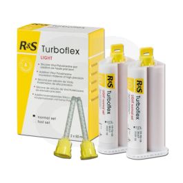 Turboflex light normal set - Boîte de 2 cartouches de 50 ml + 12 embouts
