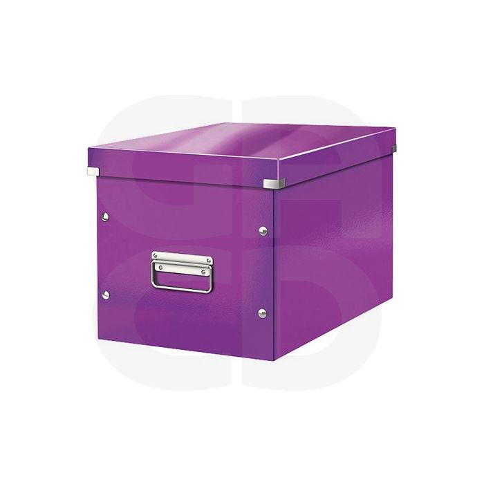 Boîte de rangement carton Leitz Click & Store Wow Cube Format M