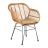 Chaise en polyrésine et métal - La chaise
