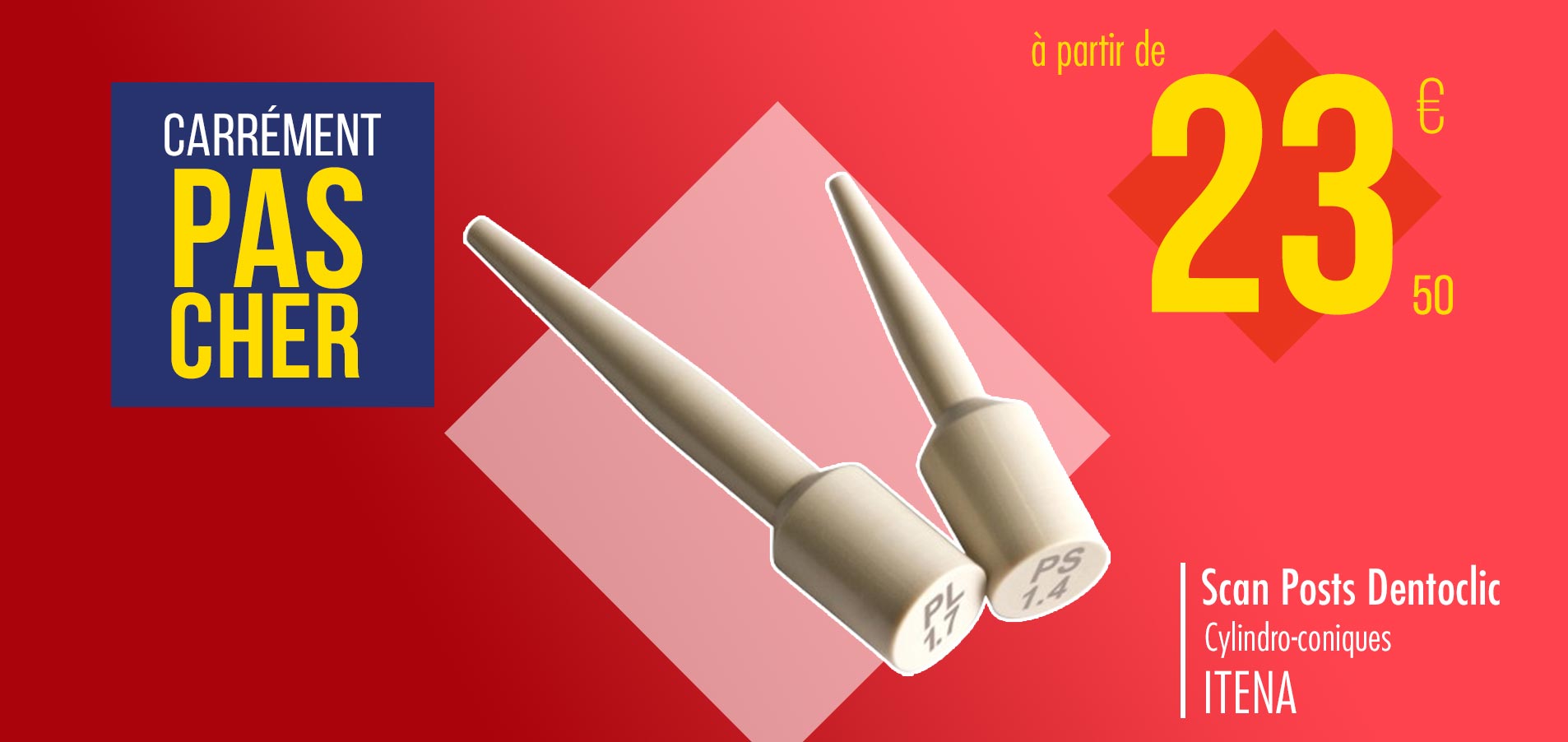 Scan Posts cylindro-coniques Dentoclic